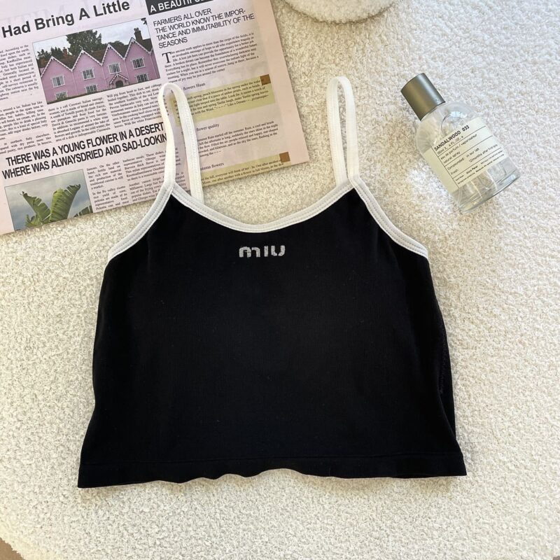SILKEEN MIU PADDED CROP TOP
