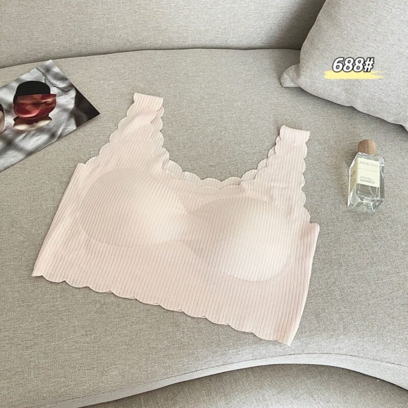 SILKEEN PADDED BRASERRIE SEAMLESS WIDE STAP BRA TOP