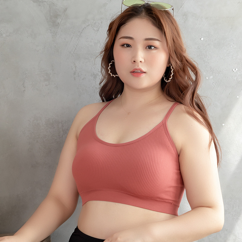 SILKEEN PLAIN COTTON PADDED BRALETTE CROPTOP