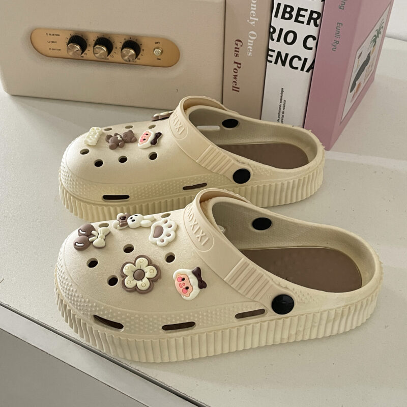 STOMPION BROWNIE FLAT CLOGS